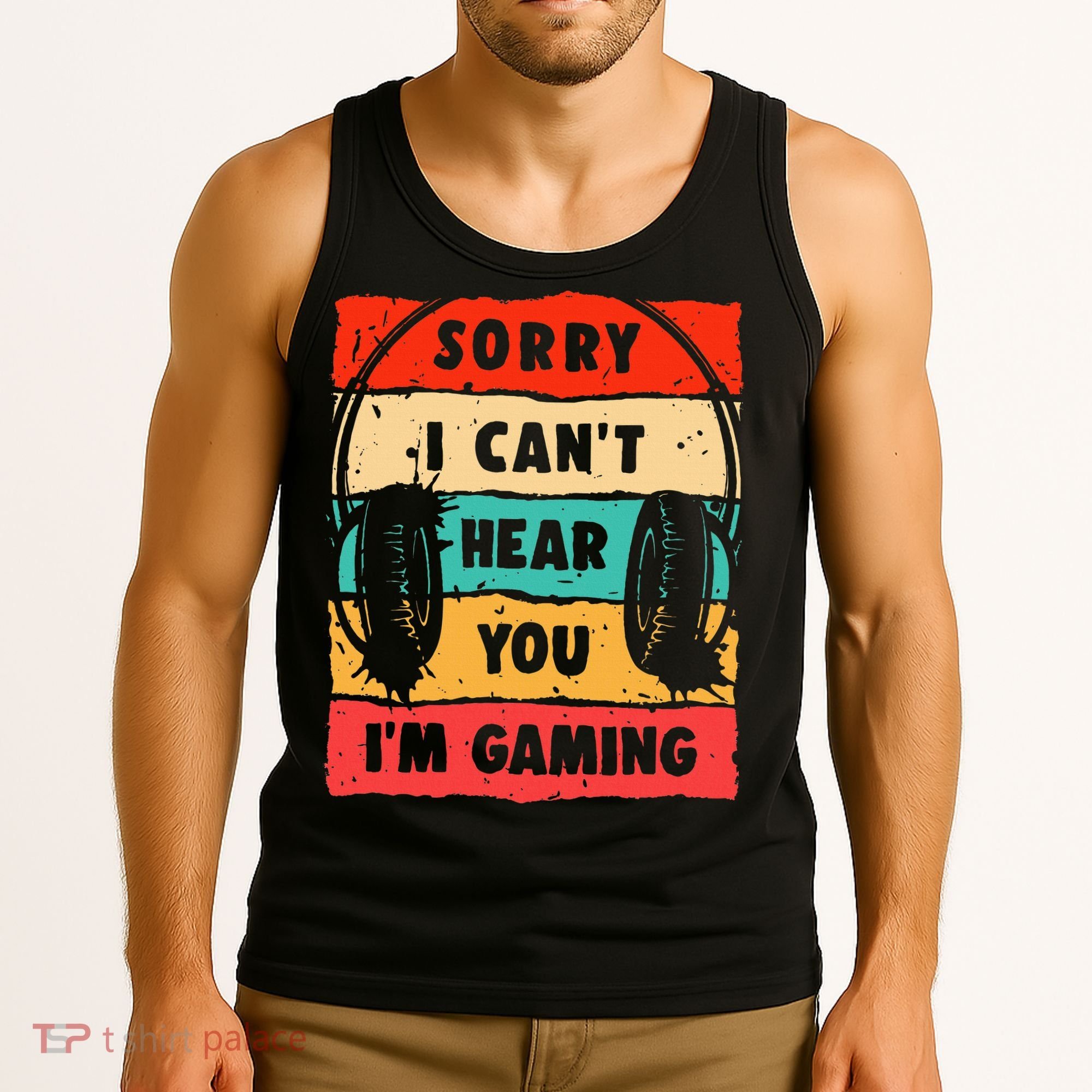 Funny Gamer For Boy Video Gaming Tank Top