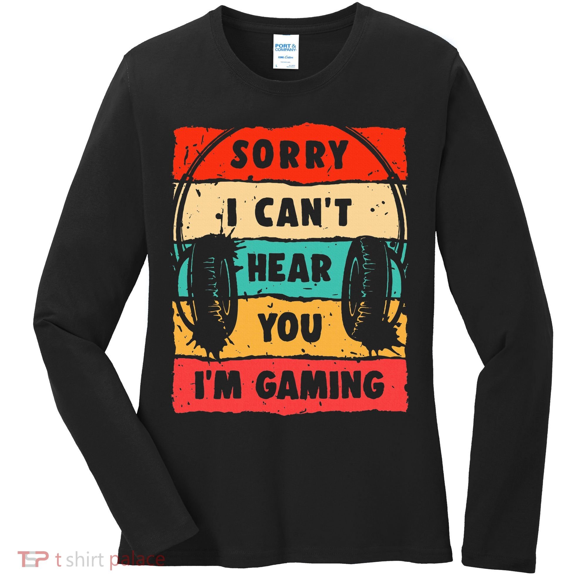 Funny Gamer For Boy Video Gaming Women's Long Sleeve Shirt