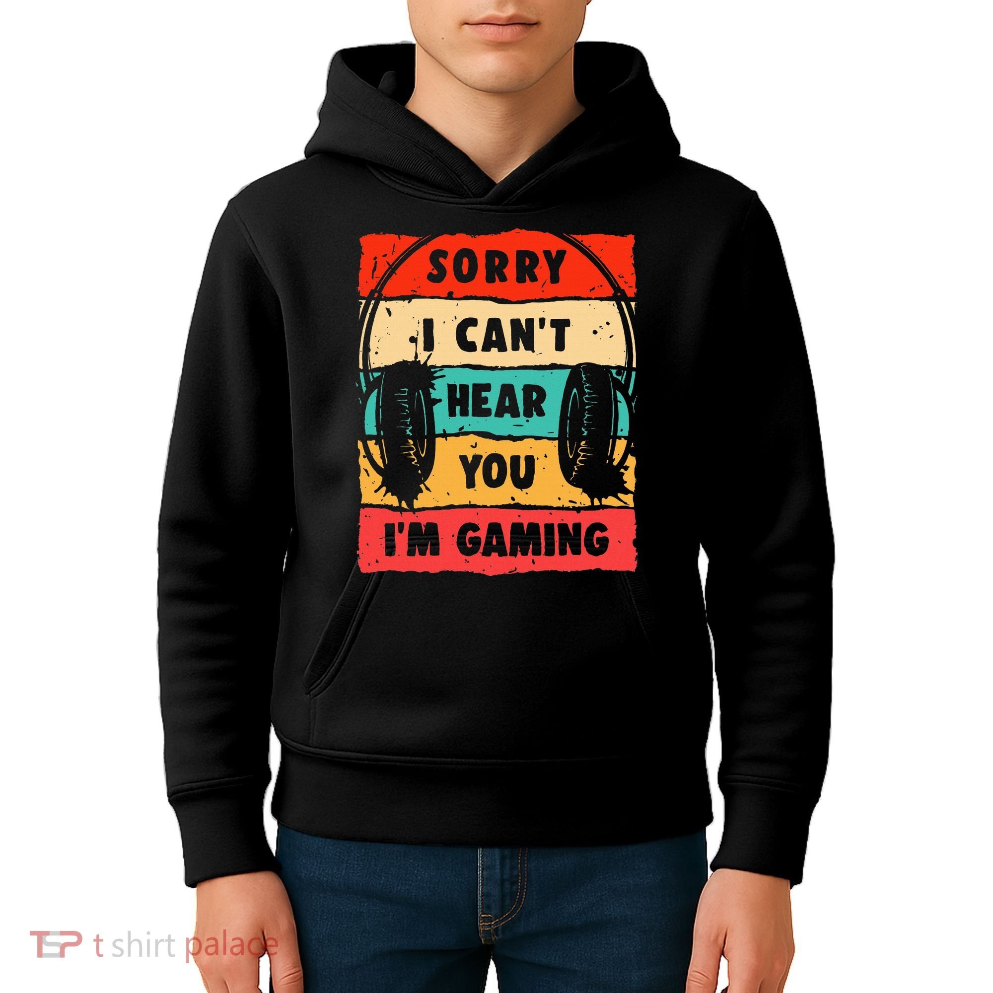 Funny Gamer For Boy Video Gaming Kids Hoodie