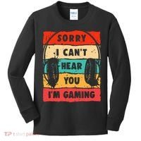 Funny Gamer For Boy Video Gaming Kids Long Sleeve Shirt thumb 0