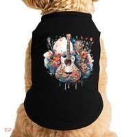 Floral Guitar Doggie Tank thumb 0