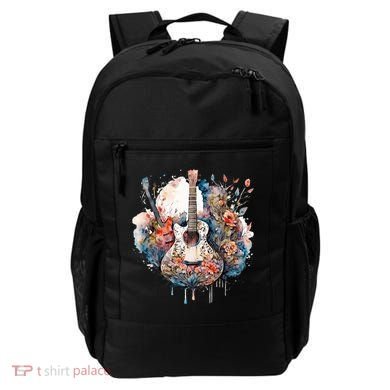 Floral Guitar Backpack
