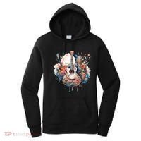 Floral Guitar Women's Hoodie thumb 0