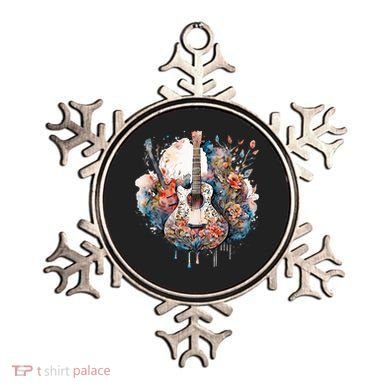 Floral Guitar Ornament