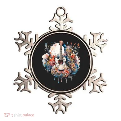 Floral Guitar Ornament