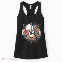 Floral Guitar Women's Tank Top thumb 0