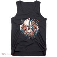 Floral Guitar Tank Top thumb 0