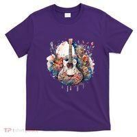 Floral Guitar T-Shirt thumb 0