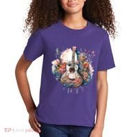 Floral Guitar Kids T-Shirt thumb 2