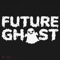 Future Ghost Funny Halloween Boo Spooky Trick Or Treat Baby Bodysuit thumb 2
