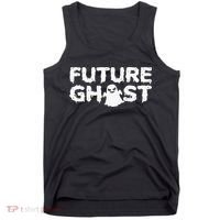 Future Ghost Funny Halloween Boo Spooky Trick Or Treat Tank Top thumb 0