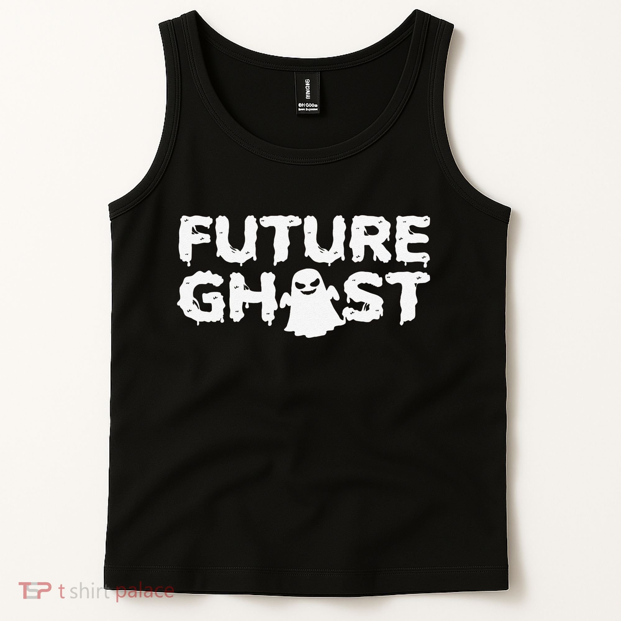 Future Ghost Funny Halloween Boo Spooky Trick Or Treat Tank Top