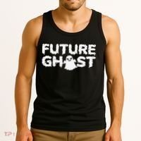 Future Ghost Funny Halloween Boo Spooky Trick Or Treat Tank Top thumb 3