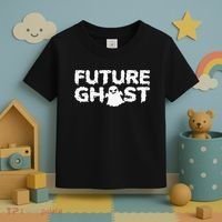 Future Ghost Funny Halloween Boo Spooky Trick Or Treat Toddler T-Shirt thumb 3