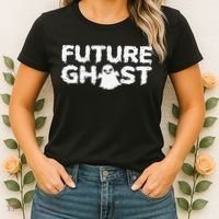 Future Ghost Funny Halloween Boo Spooky Trick Or Treat Women's T-Shirt thumb 2