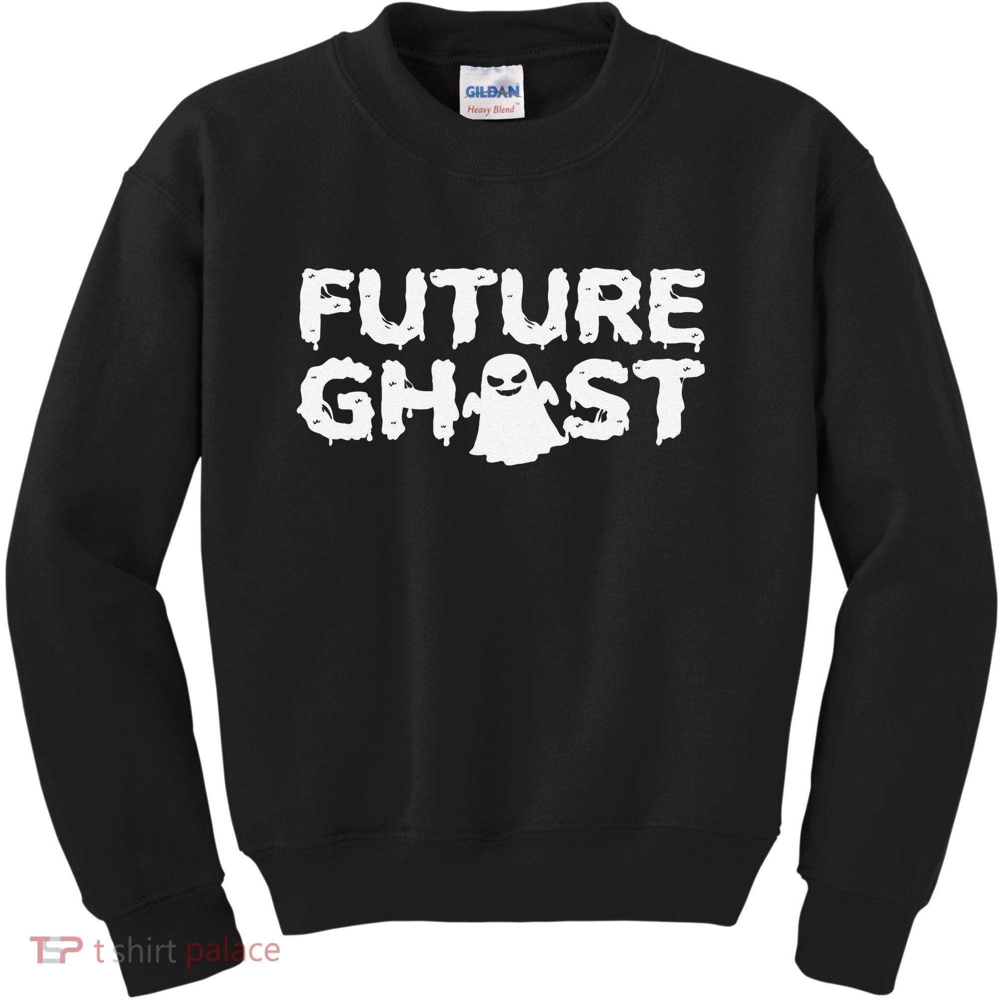 Future Ghost Funny Halloween Boo Spooky Trick Or Treat Kids Sweatshirt