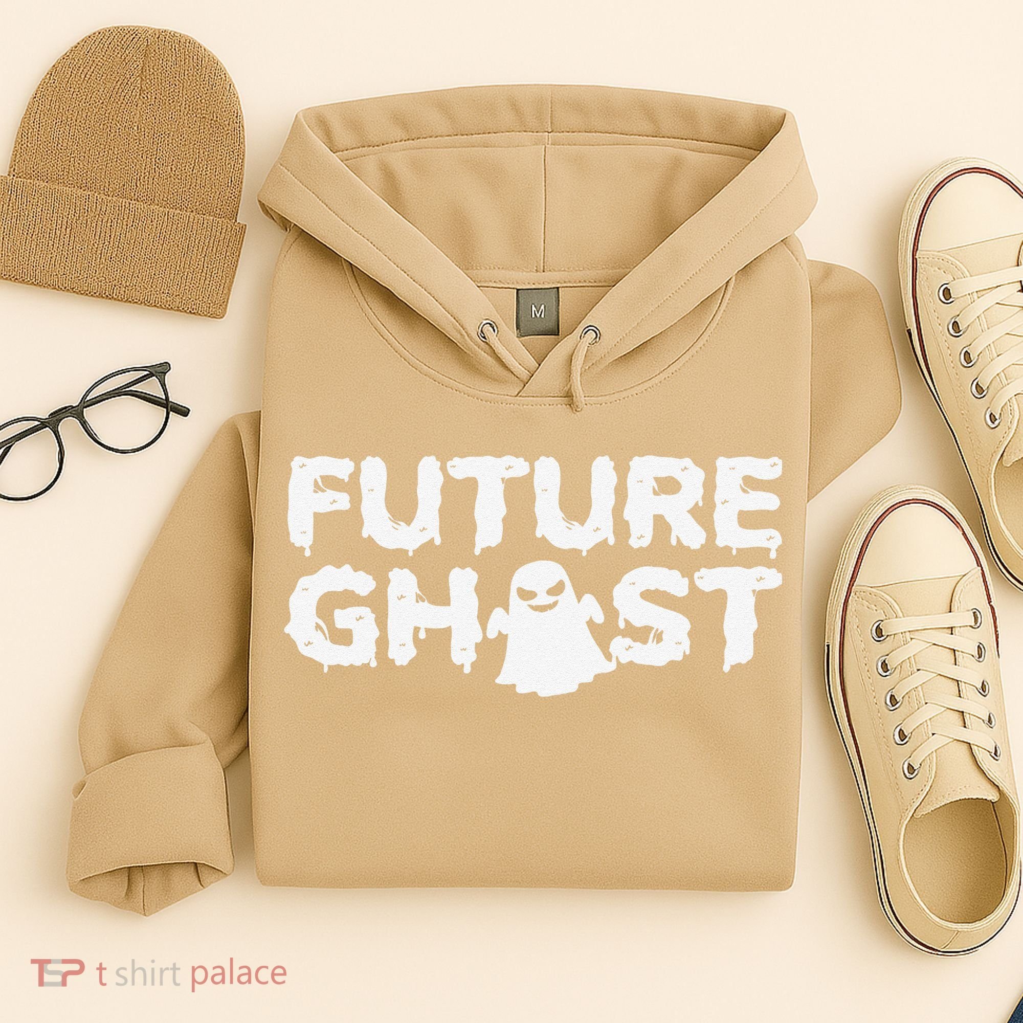 Future Ghost Funny Halloween Boo Spooky Trick Or Treat Hoodie