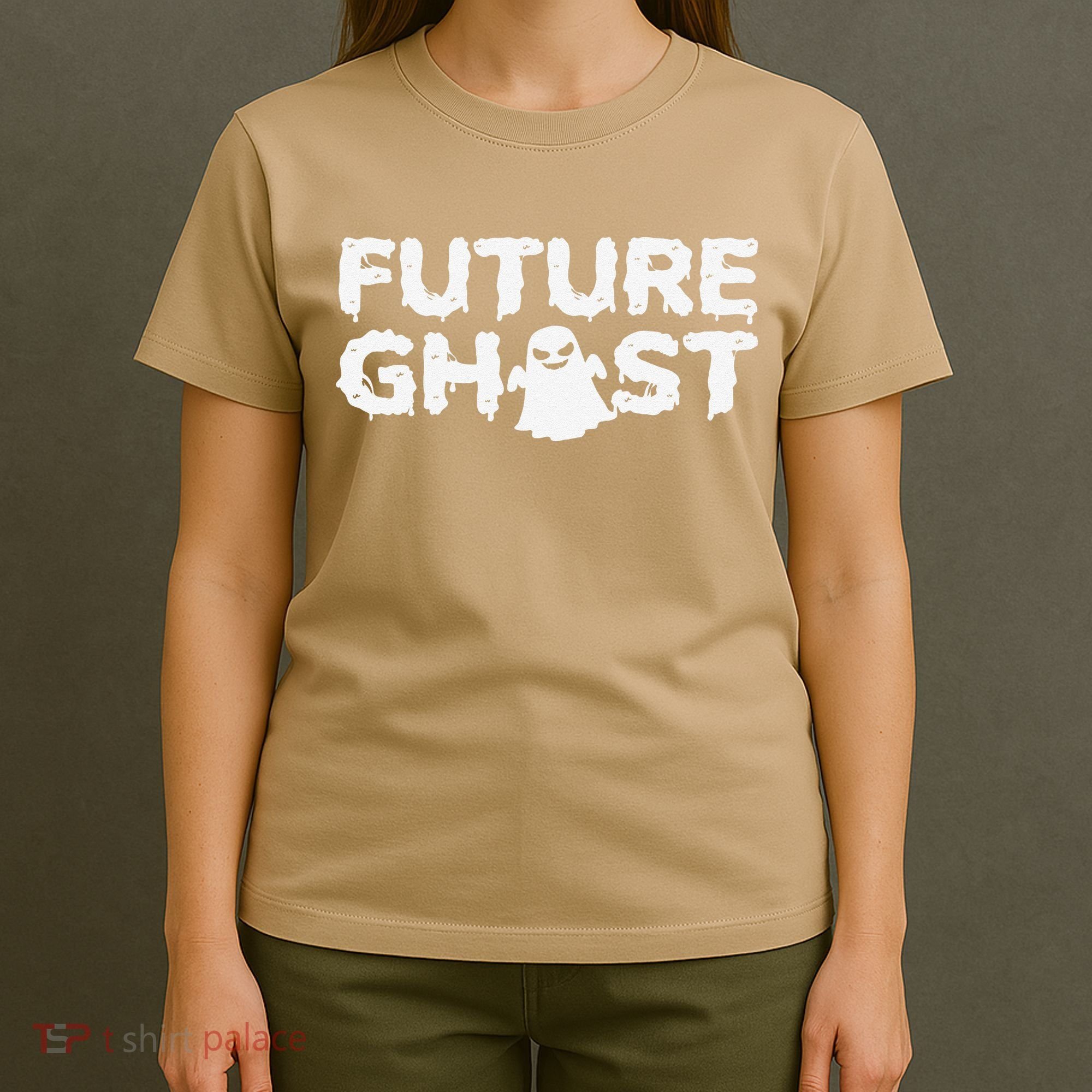 Future Ghost Funny Halloween Boo Spooky Trick Or Treat T-Shirt