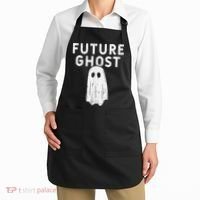 Future Ghost Funny Happy Halloween Costume Apron thumb 2