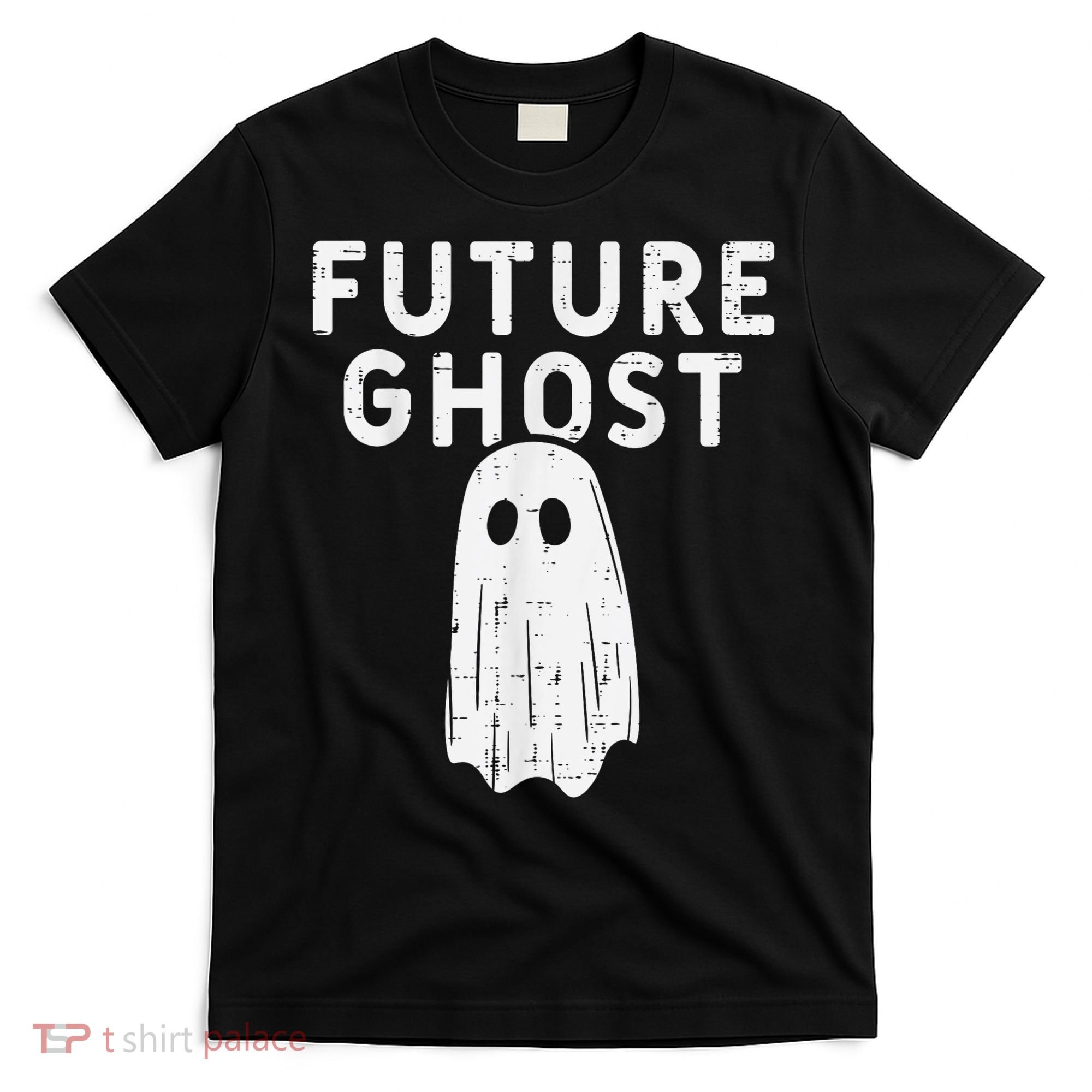 Future Ghost Funny Happy Halloween Costume T-Shirt