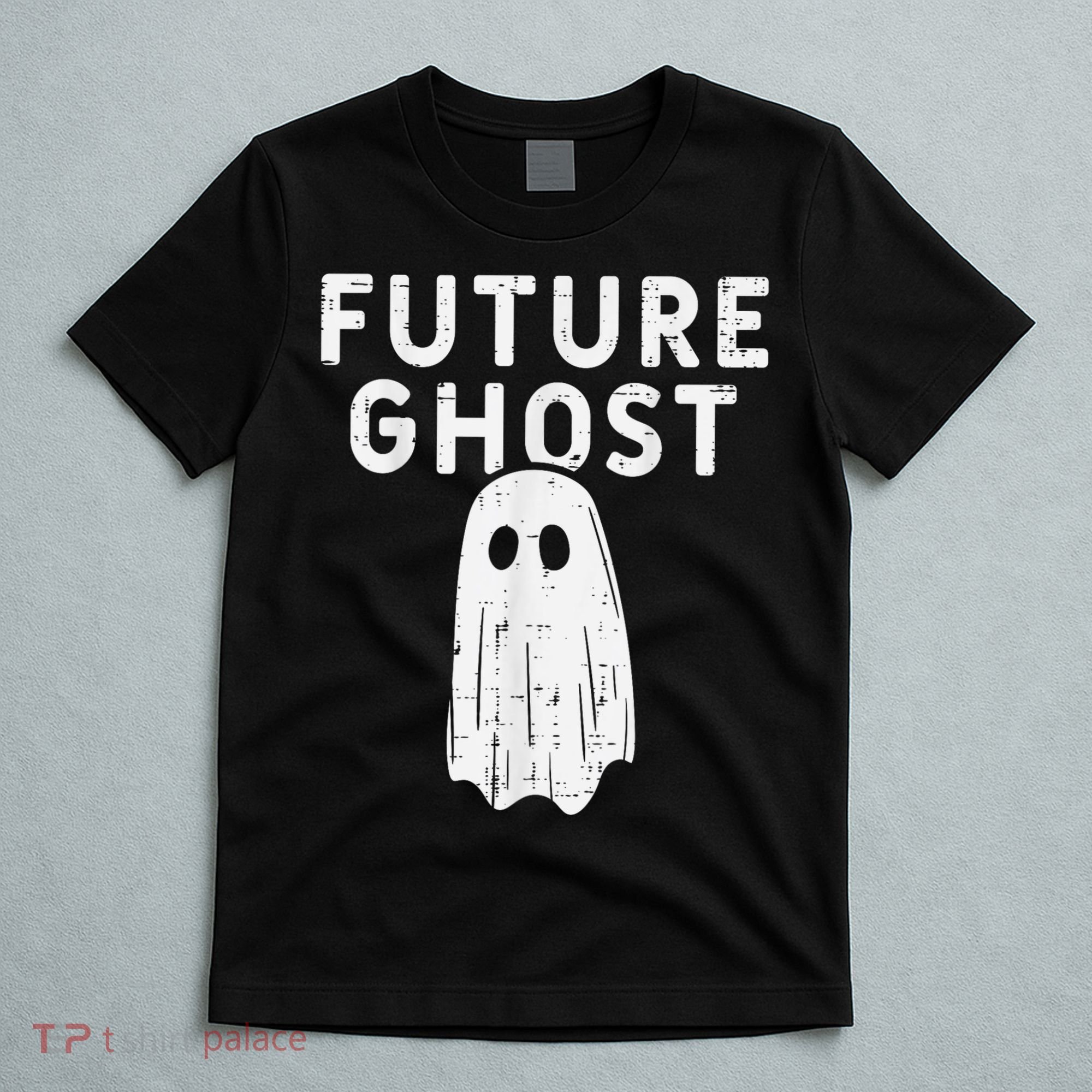 Future Ghost Funny Happy Halloween Costume T-Shirt