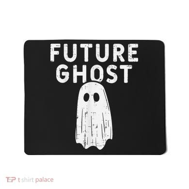Future Ghost Funny Happy Halloween Costume Mousepad