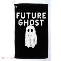 Future Ghost Funny Happy Halloween Costume Golf Towel thumb 0