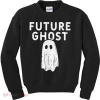 Future Ghost Funny Happy Halloween Costume Kids Sweatshirt thumb 0