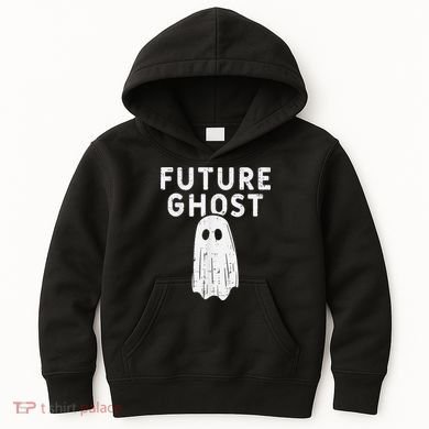 Future Ghost Funny Happy Halloween Costume Kids Hoodie