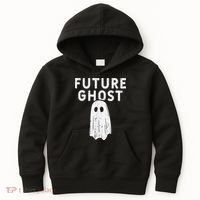 Future Ghost Funny Happy Halloween Costume Kids Hoodie thumb 0