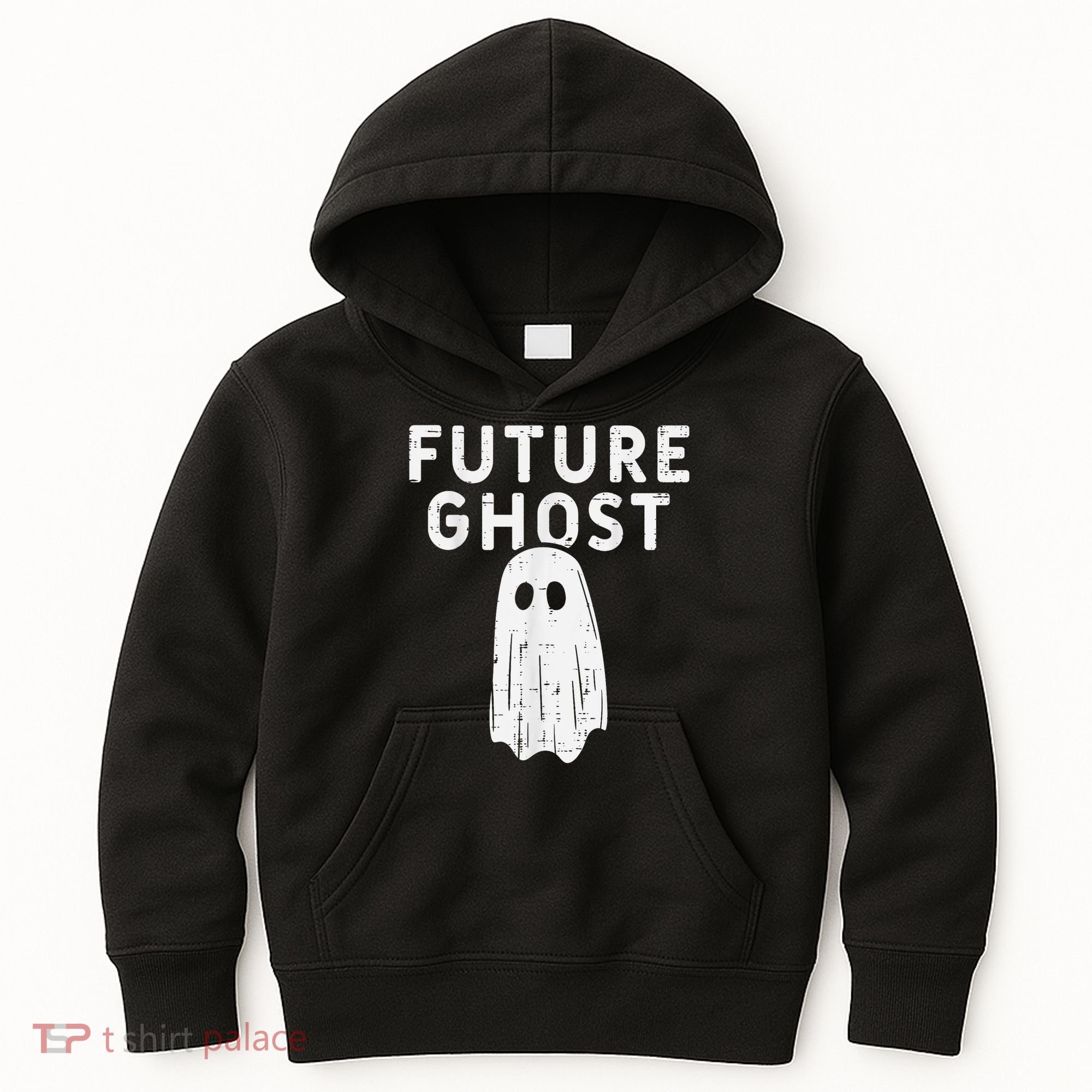 Future Ghost Funny Happy Halloween Costume Kids Hoodie