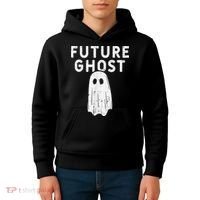 Future Ghost Funny Happy Halloween Costume Kids Hoodie thumb 4