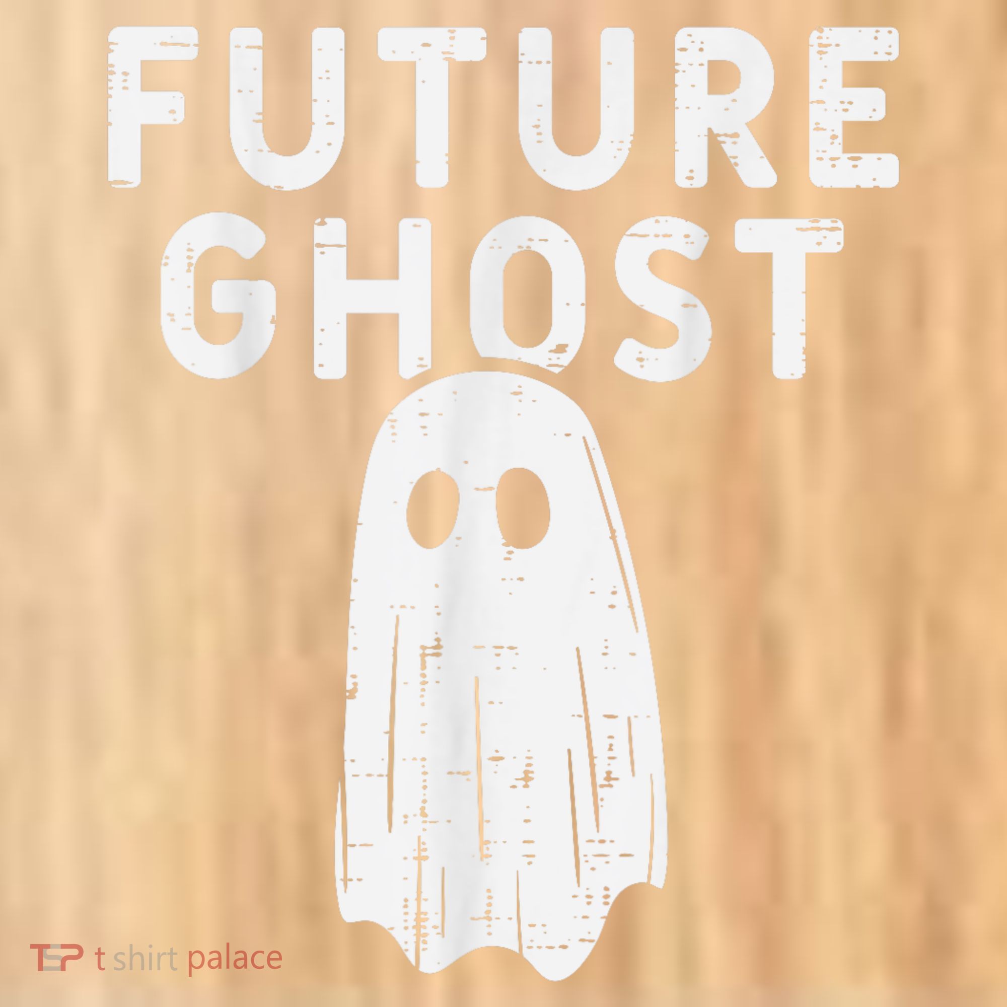 Future Ghost Funny Happy Halloween Costume Coaster
