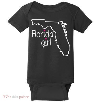 Florida Girl Baby Bodysuit
