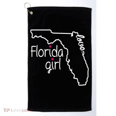 Florida Girl Golf Towel