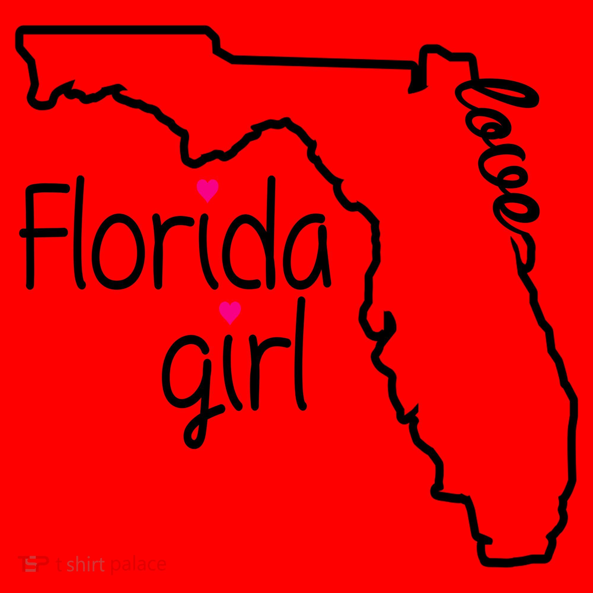 Florida Girl Santa Hat