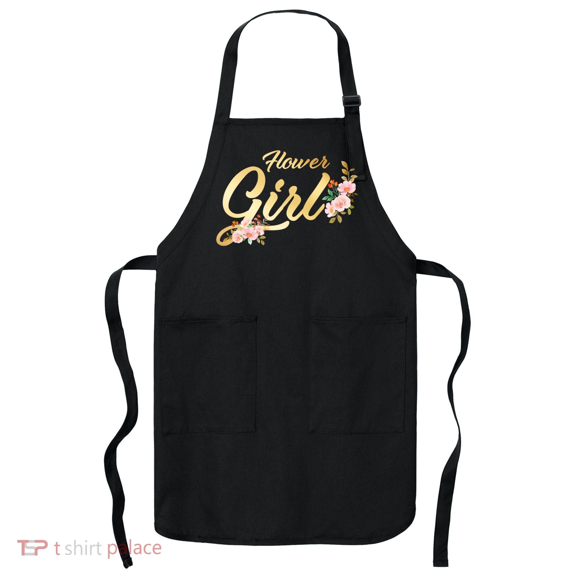 Flower Girl Floral Cute Wedding Apron