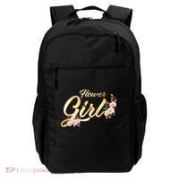 Flower Girl Floral Cute Wedding Backpack thumb 0