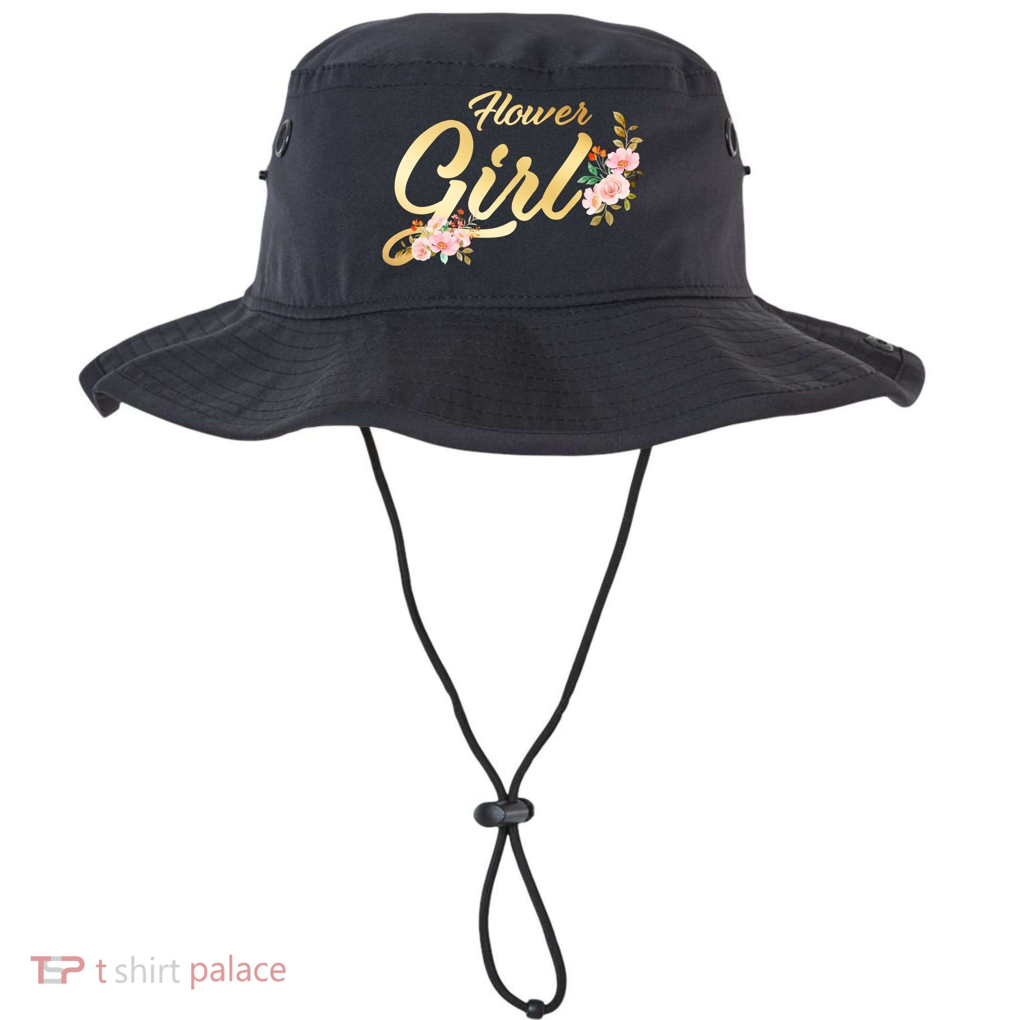 Flower Girl Floral Cute Wedding Bucket Hat