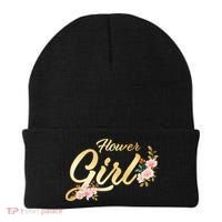 Flower Girl Floral Cute Wedding Beanie thumb 0
