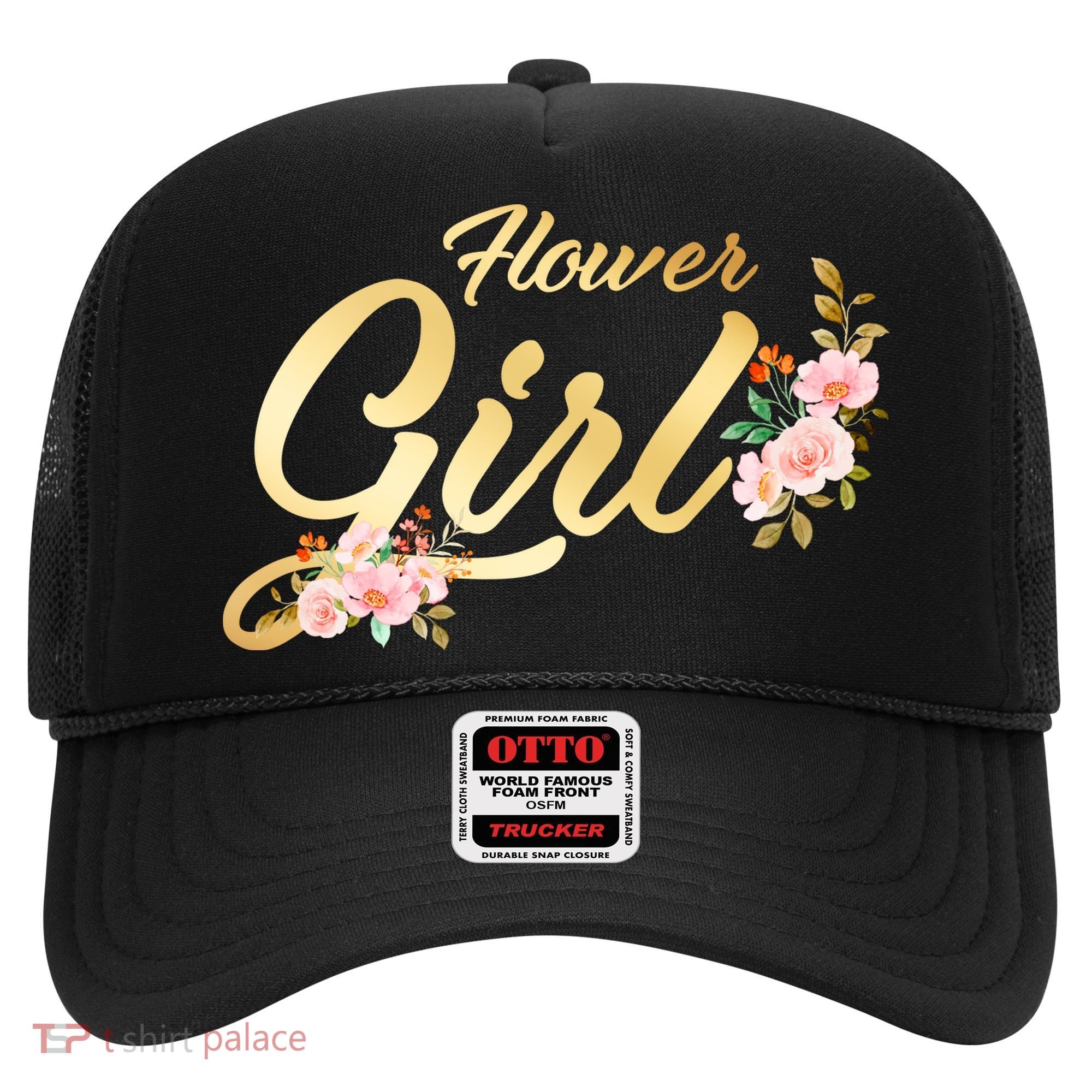 Flower Girl Floral Cute Wedding Hat