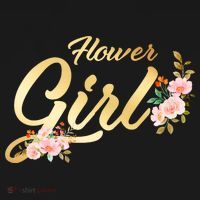 Flower Girl Floral Cute Wedding Tank Top thumb 6