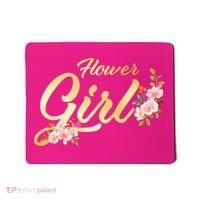 Flower Girl Floral Cute Wedding Mousepad thumb 0