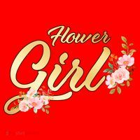 Flower Girl Floral Cute Wedding Santa Hat thumb 1