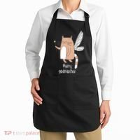 Furry Godmother Funny Cat Godmother Cute Cat Lover Apron thumb 2