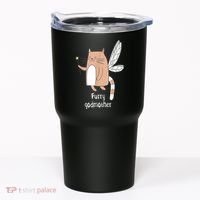 Furry Godmother Funny Cat Godmother Cute Cat Lover Tumbler thumb 0