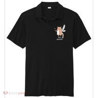 Furry Godmother Funny Cat Godmother Cute Cat Lover Sport-Tek Posi-UV Pro Polo thumb 0