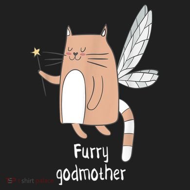 Furry Godmother Funny Cat Godmother Cute Cat Lover Sport-Tek Posi-UV Pro Polo