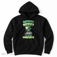 Funny Gun Frog Hippity Hoppity Get Off My Property Hoodie thumb 0