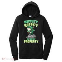 Funny Gun Frog Hippity Hoppity Get Off My Property Women's Hoodie thumb 0